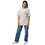 Love You Too Oversized faded t-shirt