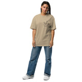 Love You Too Oversized faded t-shirt