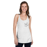 Love You Too Women's Racerback Tank