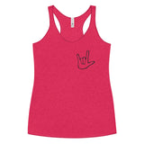Love You Too Women's Racerback Tank