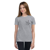 Love You Too Youth Short Sleeve T-Shirt