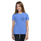 Love You Too Youth Short Sleeve T-Shirt