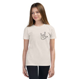 Love You Too Youth Short Sleeve T-Shirt