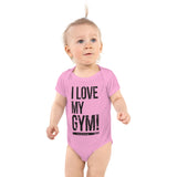 I Love My Gym Onesie