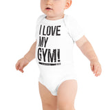 RxD I Love My Gym Baby short sleeve one piece