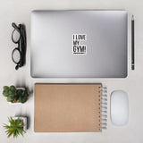 RxD I Love My Gym Bubble-free stickers