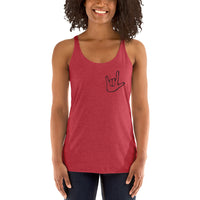 Love You Too Women's Racerback Tank