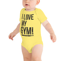 RxD I Love My Gym Baby short sleeve one piece