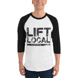 RxD Lift Local 3/4 Classic Baseball Shirt